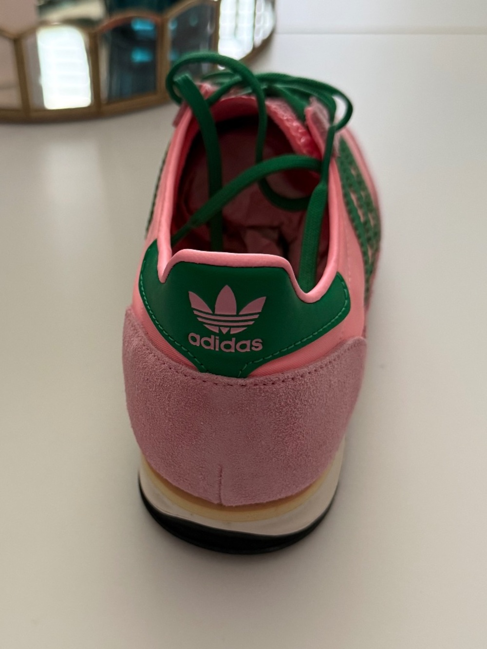 Adidas SL 72 OG Glow Pink Green (Women's) size 8. New without tags. Never worn - Picture 5 of 6